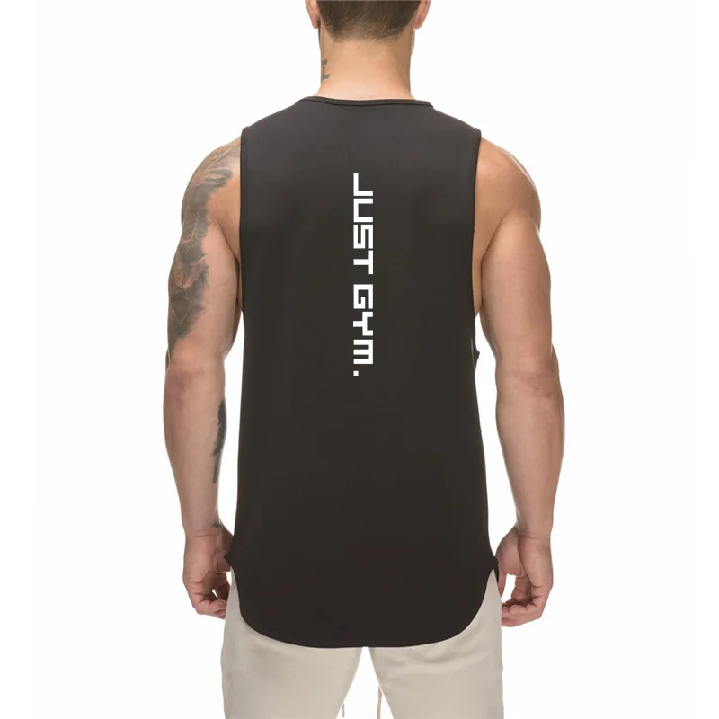 

Жилет Мужской без рукавов, свободная повседневная верхняя одежда, спортивный топ для фитнеса, лето