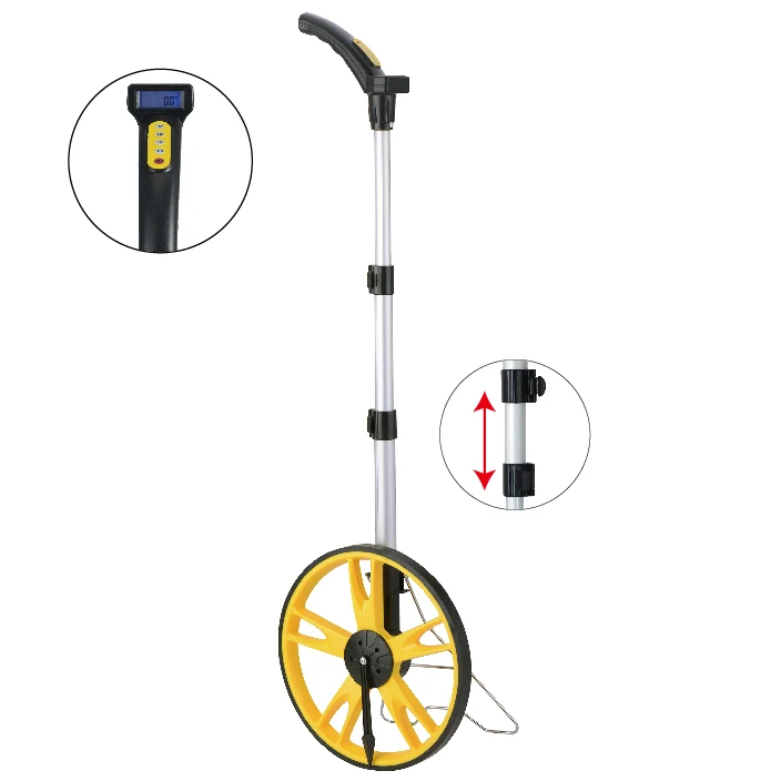 Новый стиль цифровой дисплей дорожного расстояния большое измерительное колесо