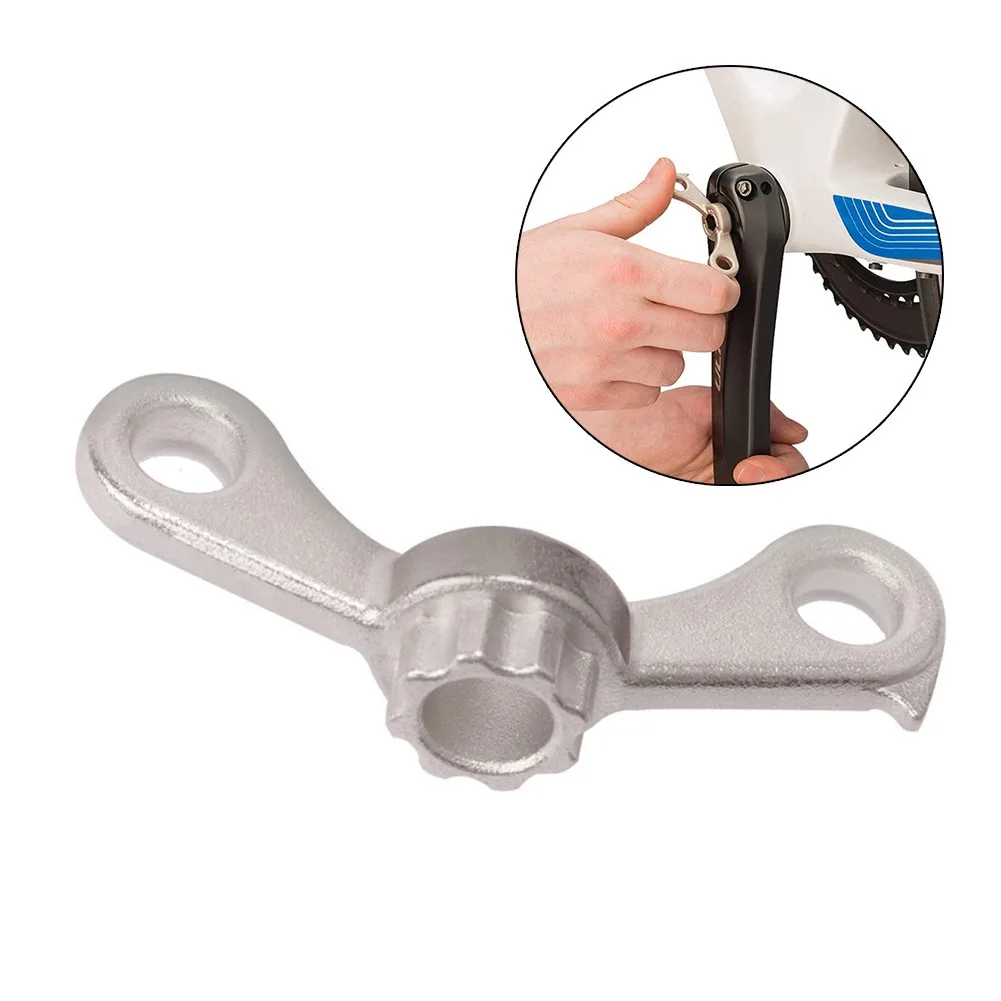 

Puller Bicycle Crank Removal Tool 10*6*2cm 33g Arm Crankset Removal Tool Remover Wheel Wrench Portable Pratical