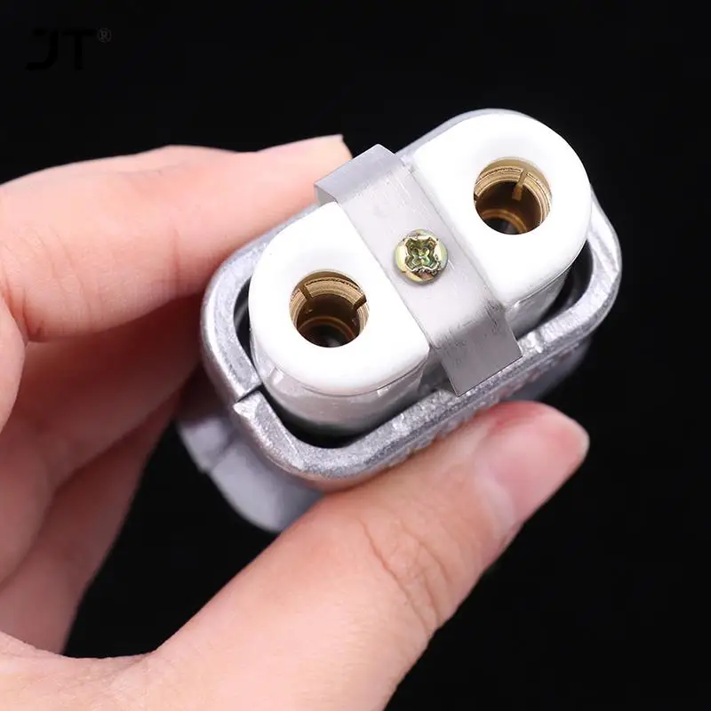 

6mm IEC C8 Ceramic Wiring Industry Socket Plug High Temperature Male Female Connector Electric Oven Power Outlet 35A
