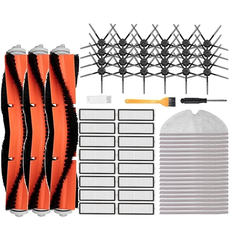 

Сменные детали для робота-пылесоса Xiaomi Mijia Roborock T7pro T6 P5 S5 S50/S55