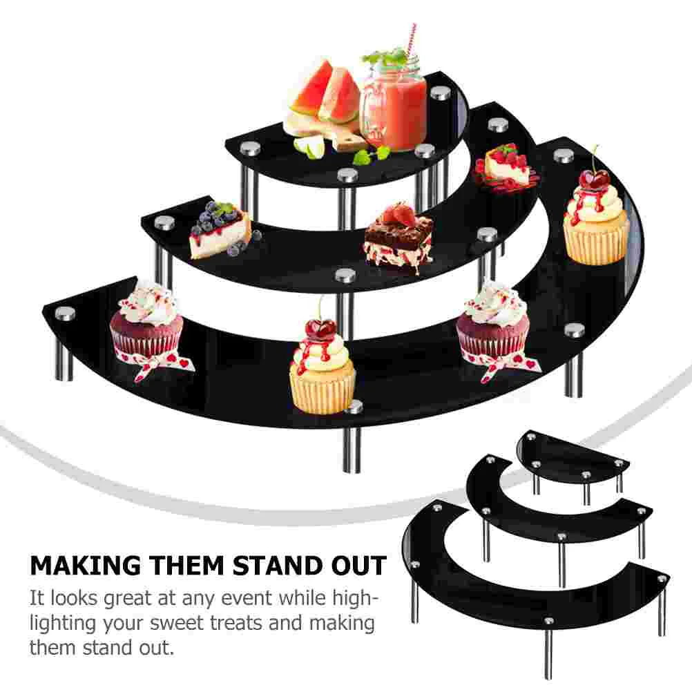 Полки для дисплея подставка торта фестиваль держатель кексов штабелируемый