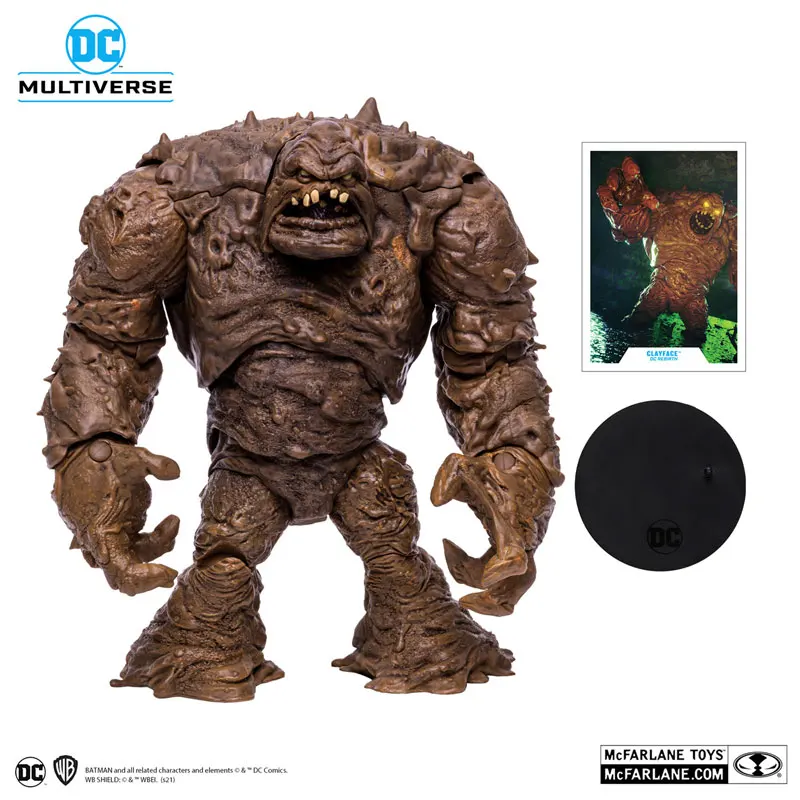 

Original McFarlane "DC Comics" Clayface [Comic / DC Rebirth] In Stock Action Collection Figures Model 7 Inch #230