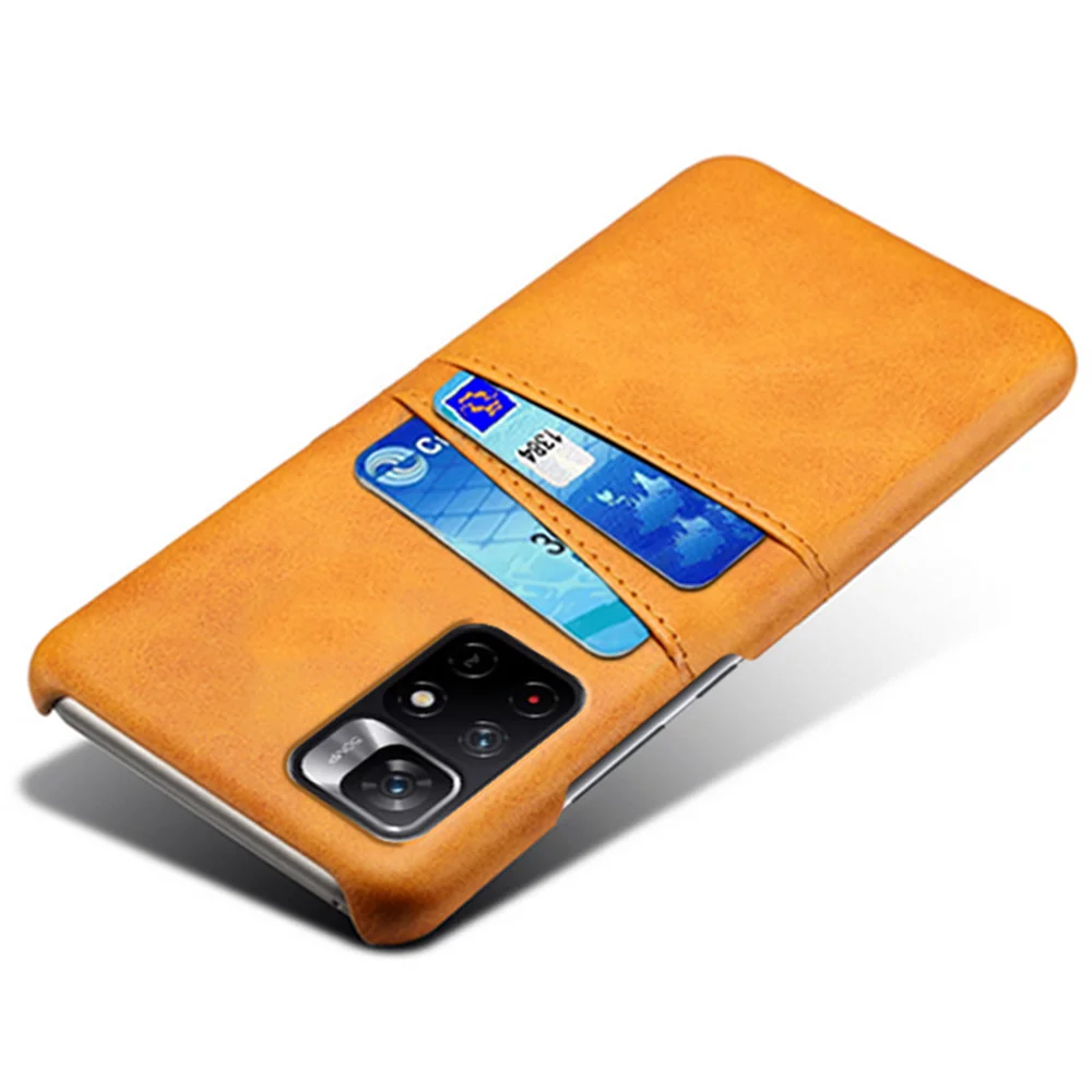 

Poco M4Pro Card Slots Cover For Xiaomi Poco M4 M3 Pro 5G C3 F3 X3 NFCSlim Retro PU Leather Case For Xiomi Poco X2 F2 M2 Pro F1
