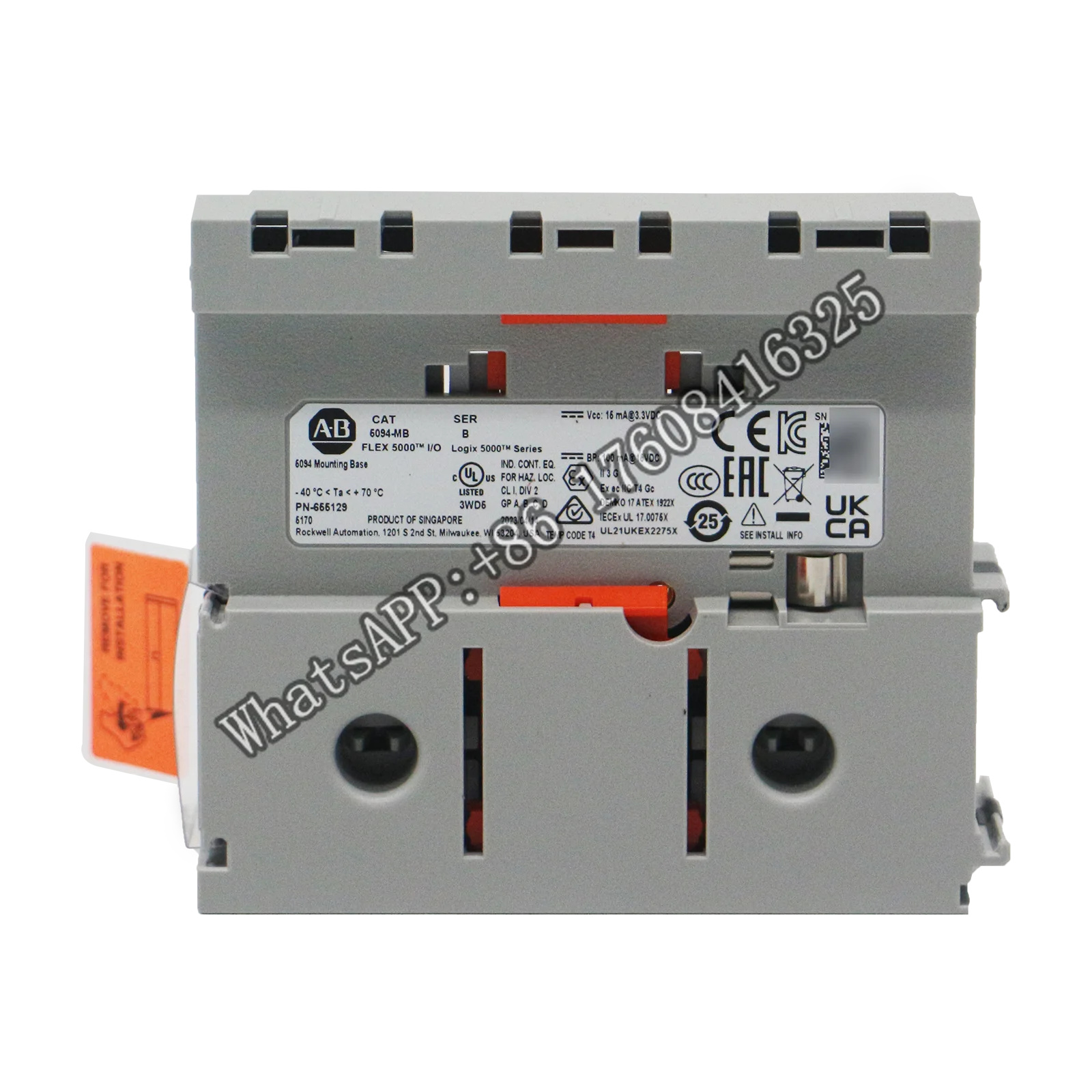 

100% New Original 5094 Mounting Base AB PLC 5094-MB