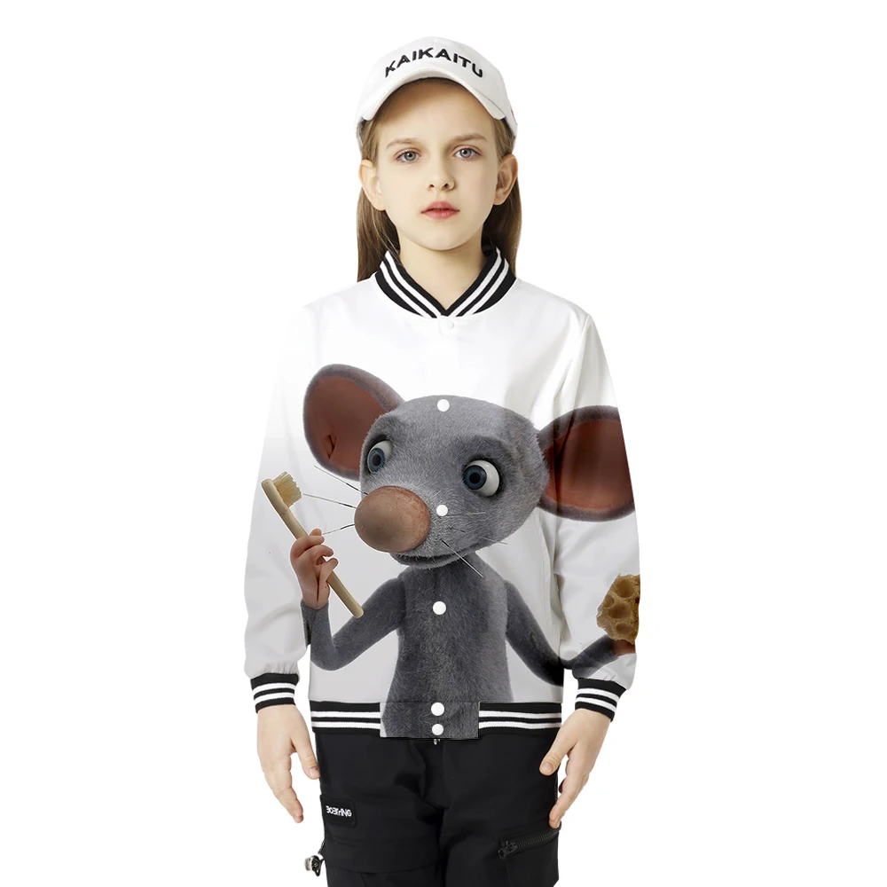 

2022 Spring and Autumn New 3D Anime Printing Casual Sports Shirts Trendy Fashion Men's and Women's Jackets Baseball Tops