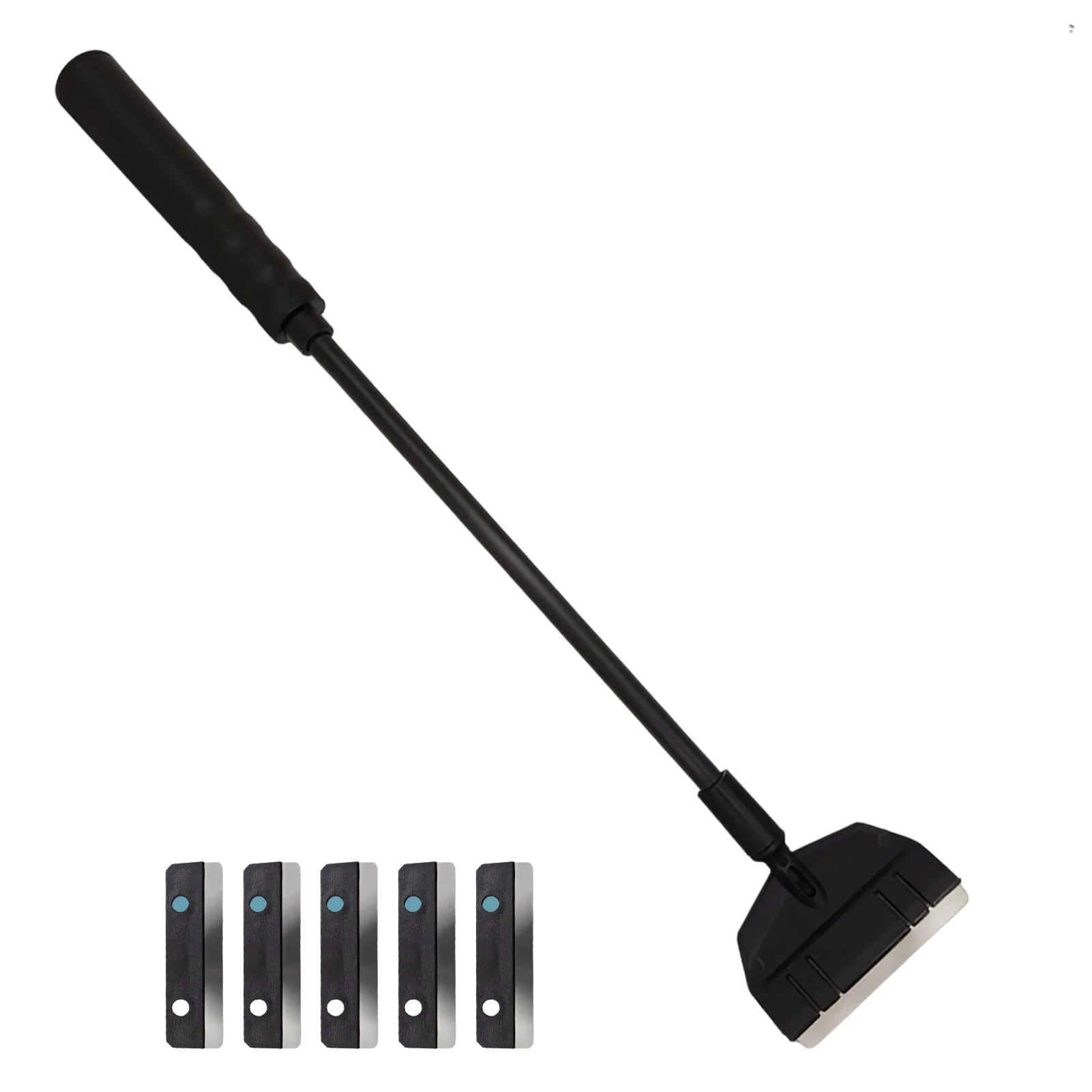 

Algae Scraper Fish Tank Scraper Cleaner Tool Algae Scraper Scrubber Pad Adjustable Long Handle Fish Tank Brush Cleaner