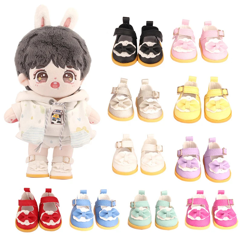 

Ботинки с бантом для 14-дюймовой американской куклы 1/6 BJD, 2 шт., 5 см