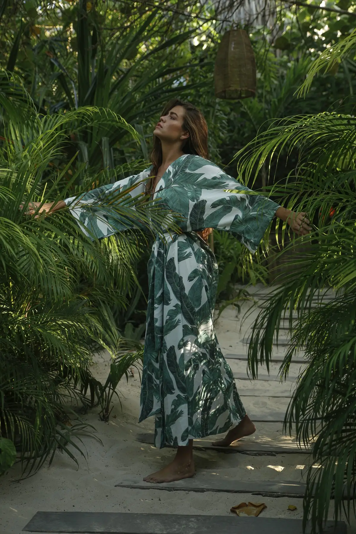 Женское парео Nomade длинное парео-кимоно