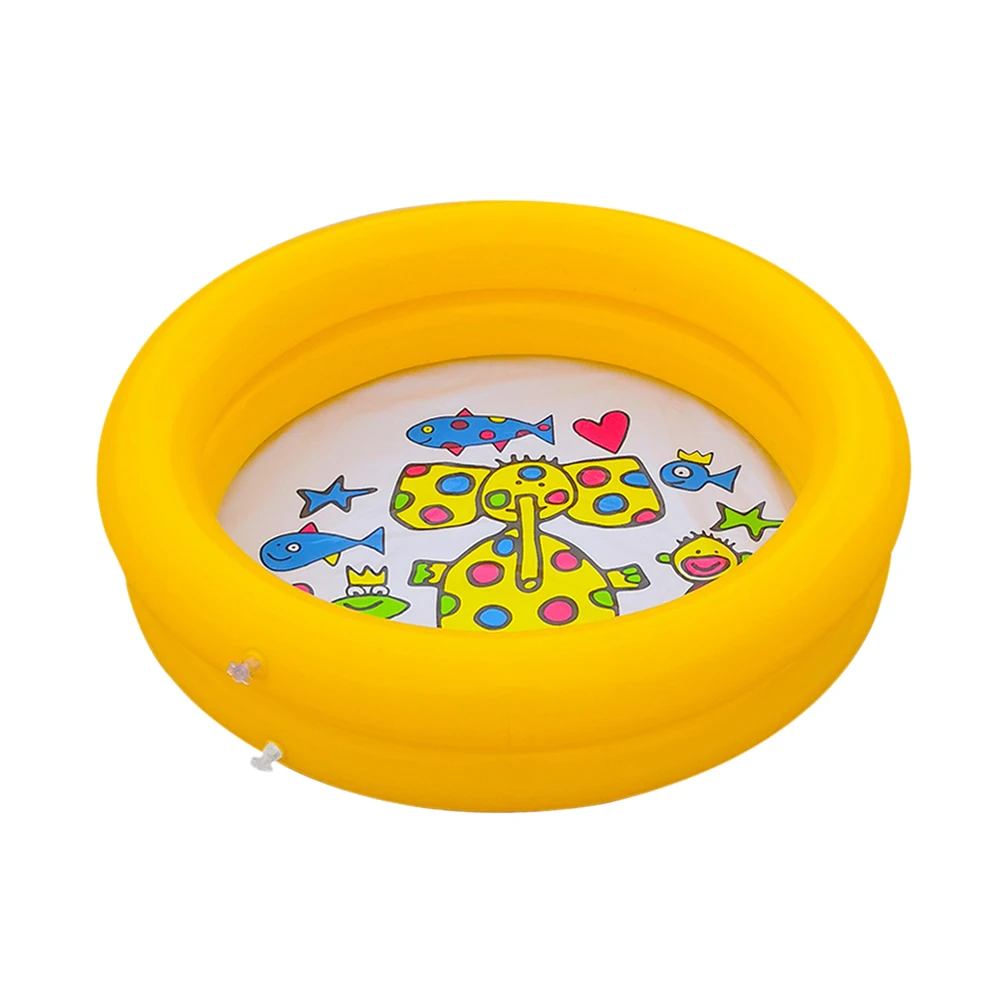 

Summer Garden Round Animal Printed Play Center Kiddie Baby Swimming Pool Portable Inflatable Toy Indoor Outdoor Bath Tub Lovely