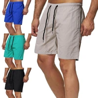 short pants knee length quick drying solid color solid color thin casual shorts fitness shorts for fitness