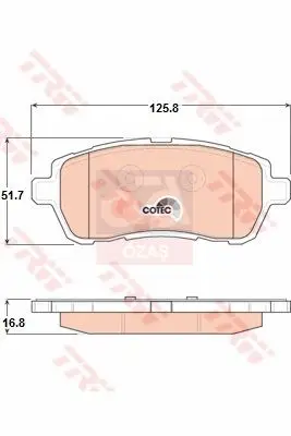 

Код магазина: GDB1893 для тормоза BALATA на 09 FIESTA-,2