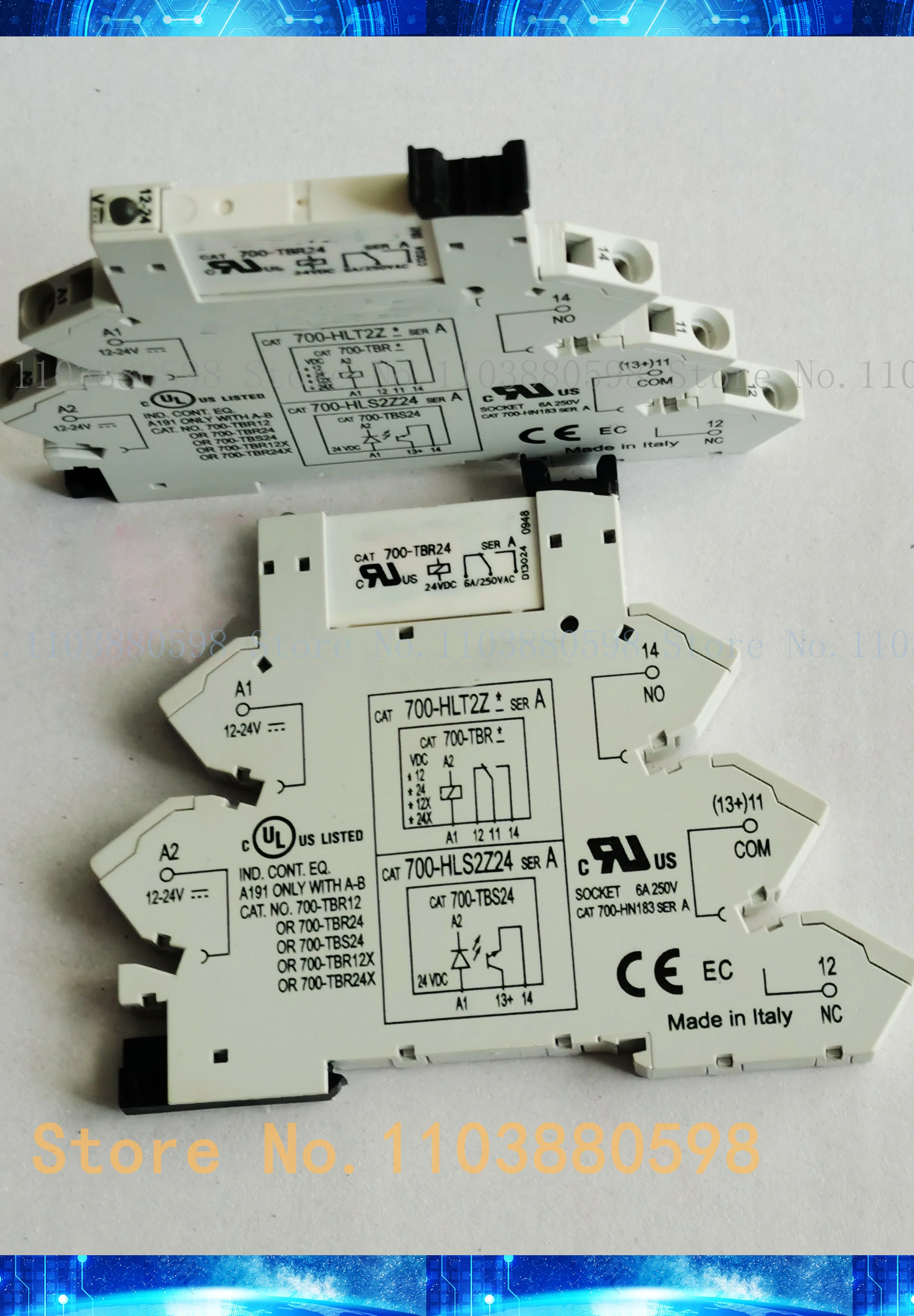 Реле 700-TBR24 и 700-HLT2Z