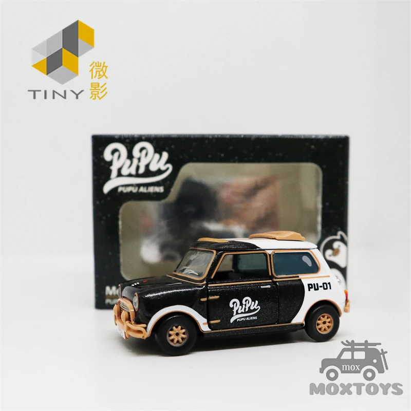 

Tiny 1:50 MINI COOPER "PUPU ALIENS" Diecast Model Car