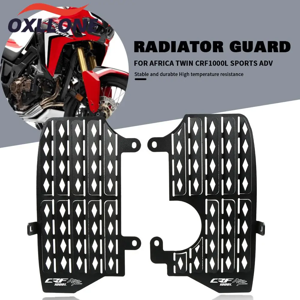 

CRF1000L Africa Twin Radiator Grille Guards Protective Cover For Honda CRF 1000L Africa Twin ADV Sports 2016 2017 2018 2019 2020