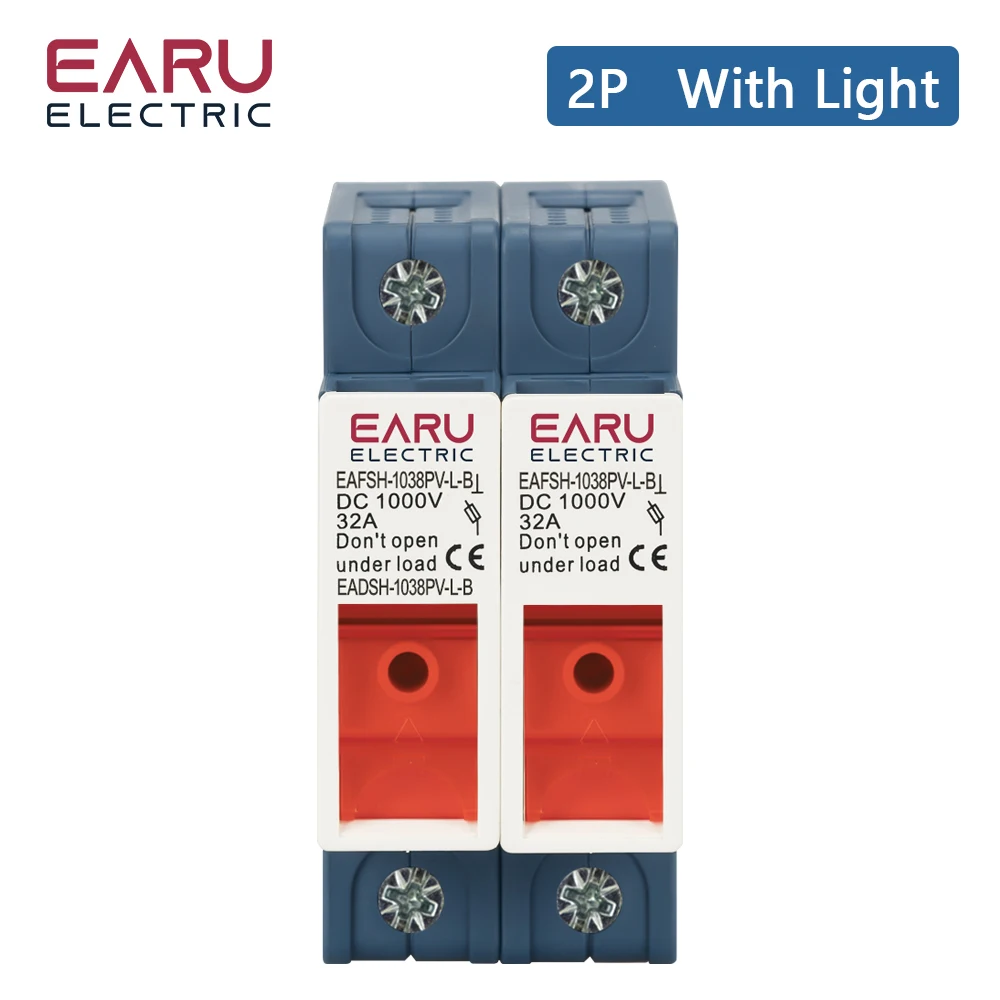 

1P 2P 3P 4P Солнечный держатель предохранителя постоянного тока Высоковольтный солнечный фотоэлектрический DC 1000V Фотоэлектрическая фотоэлектрическая система Защитная пленка gPV