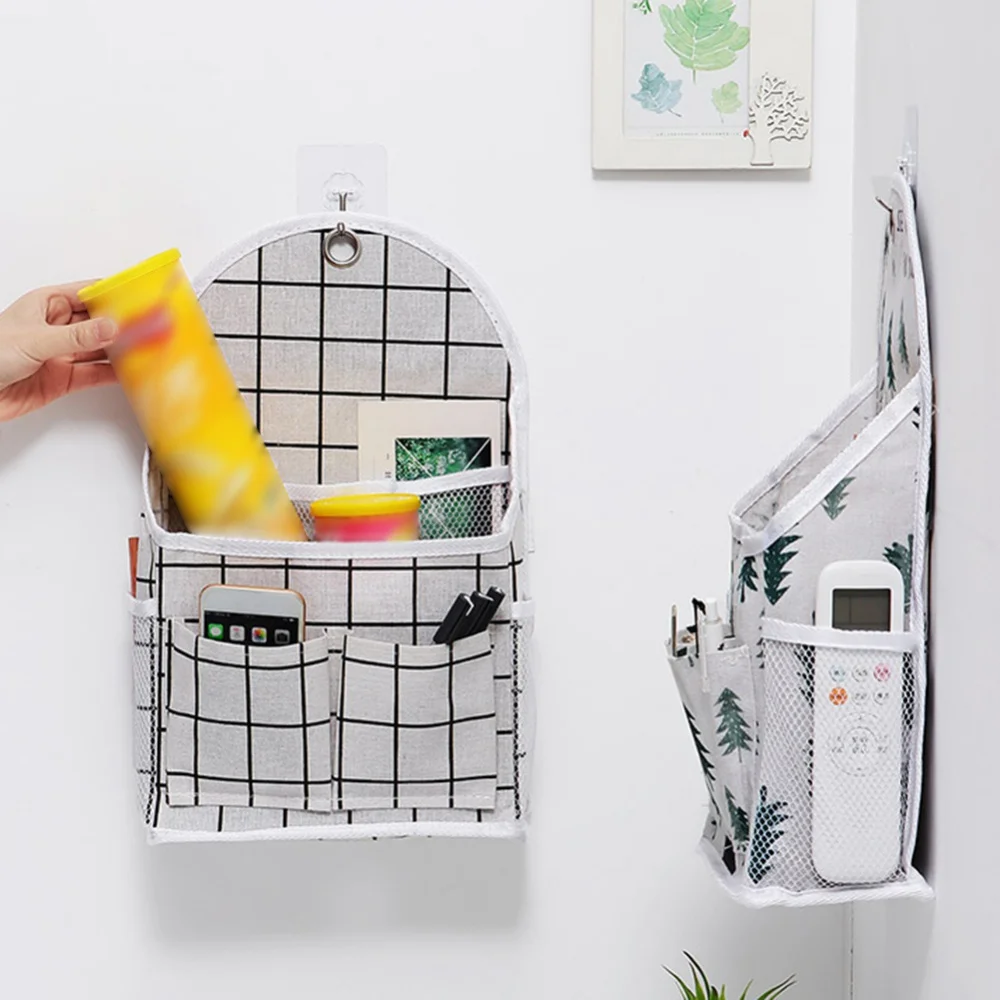 

Настенные сумки для хранения из искусственной хлопчатобумажной ткани