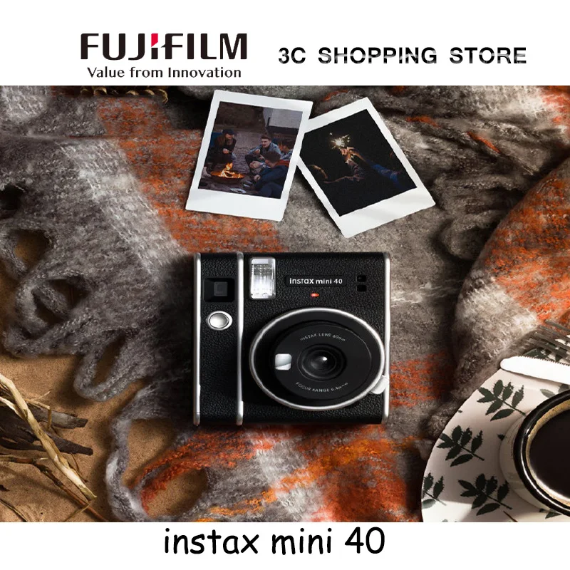 

Камера Fujifilm instax Mini40, ретро камера для однократного изображения, Мини 40 модных мгновенных камер
