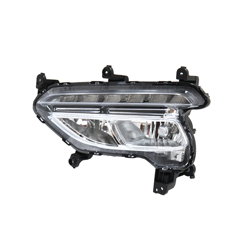 

Для Hyundai Santa Fe Sport IX45 2016 2017 2018, передние светодиодные дневные ходовые огни автомобиля, DRL, фары дальнего света 922012 W530 922022 W530