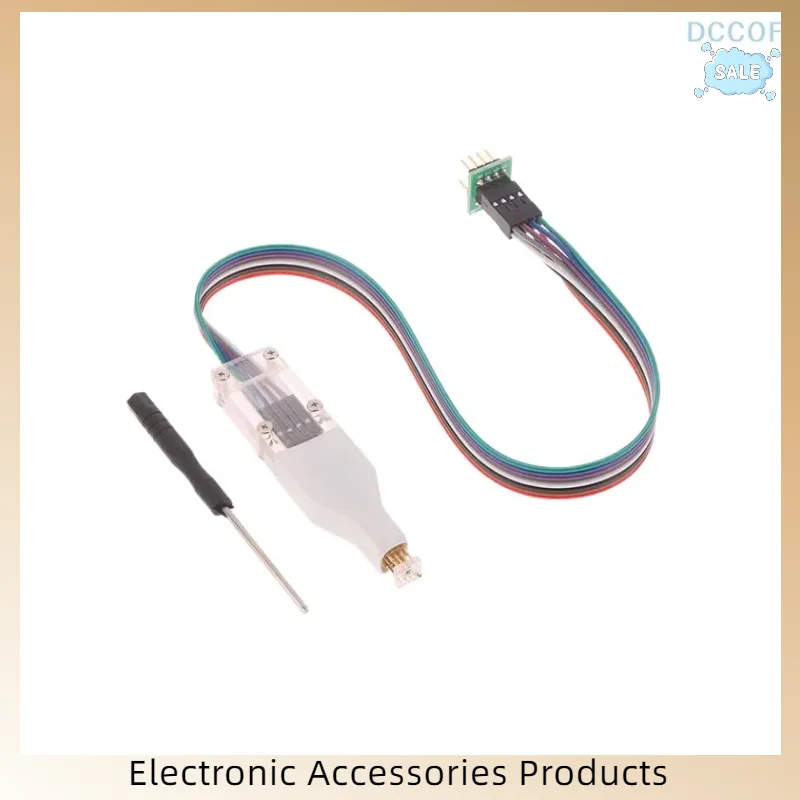 Flash Eeprom Chip Burner Соединительная линия загрузки Зонд для сжигания Пружинная игла Sop8