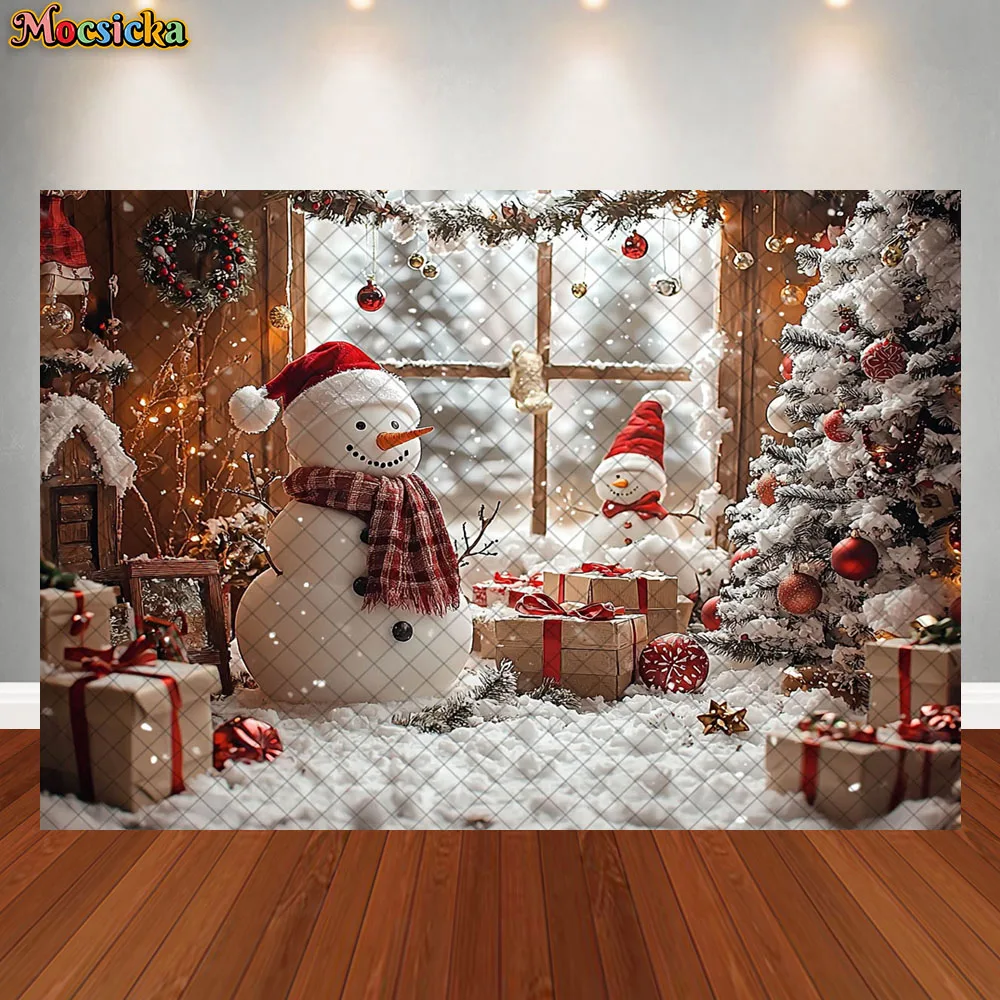 Фон для фотосъемки с изображением рождественской елки