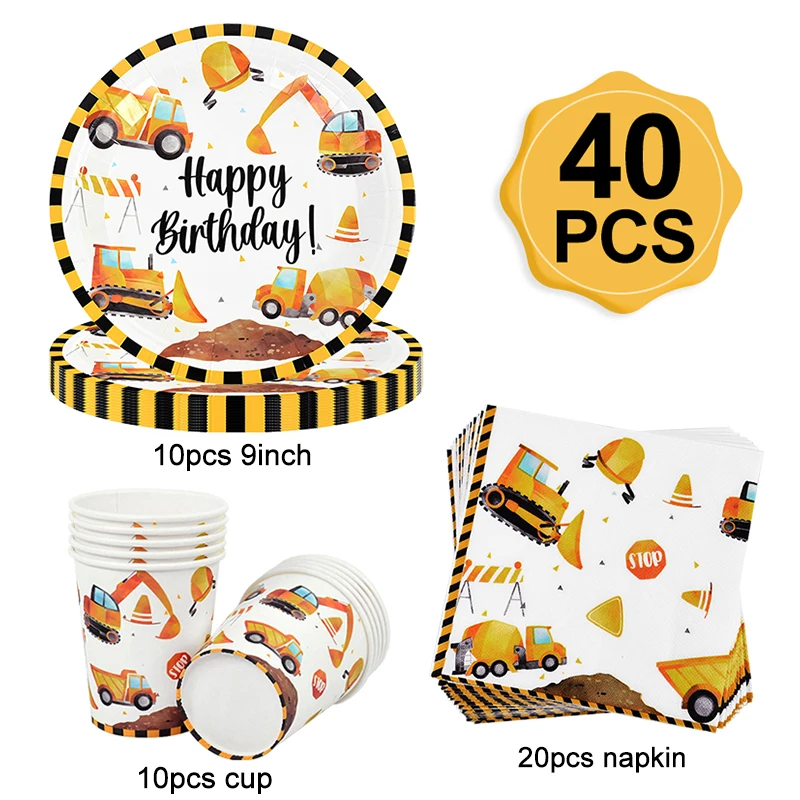 

Строительные украшения для дня рождения