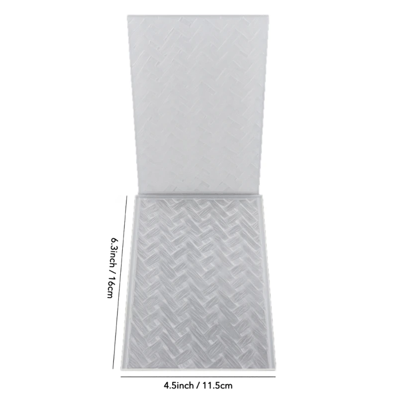 3D папка для тиснения с цветочной текстурой штамп трафарет тисненый коврик сделай