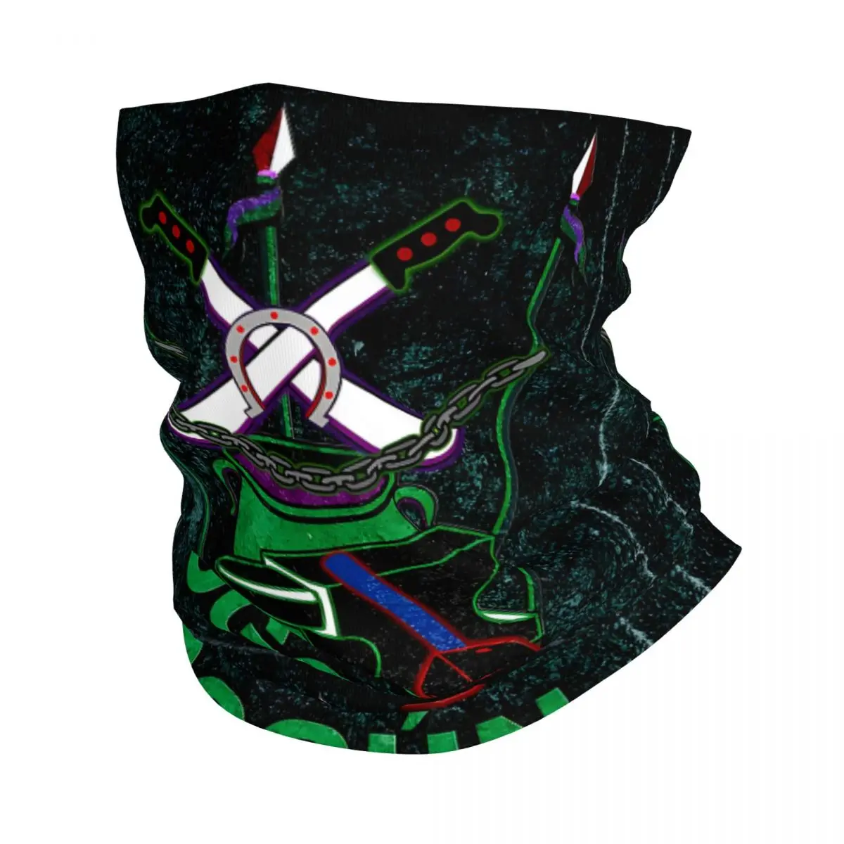 Ogun тонкая упаковка шарф бандана славянский Бог Шея Гетры лицо Обложка повязка на