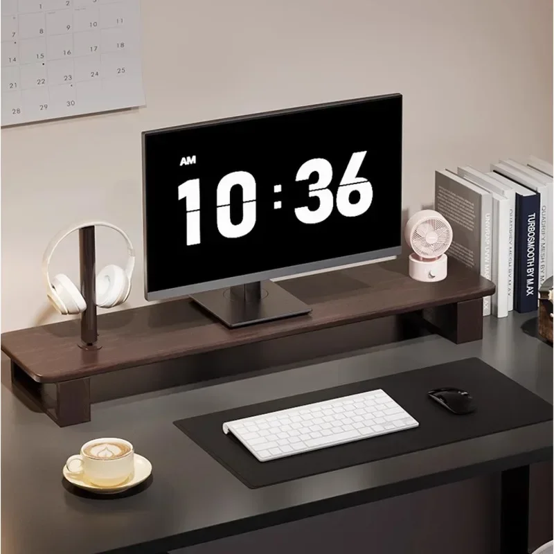 Подвеска из массива дерева для настольного компьютера с регулируемой высотой