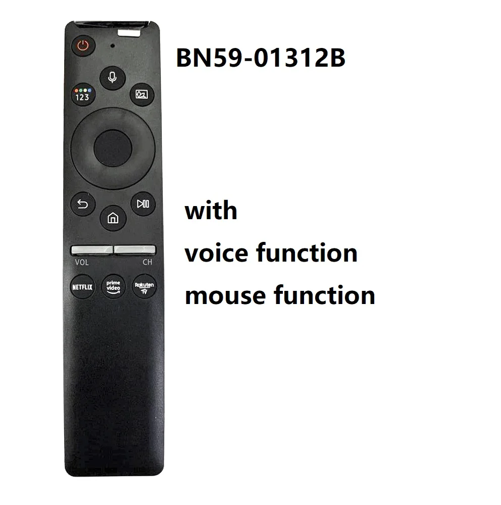 

New BN59-01312B For Samsung Smart QLED TV Voice Remote Control w/ Bluetooth UE43RU7406U QE43Q60RALXXN QE65Q70RATXXC QE49Q60RAT