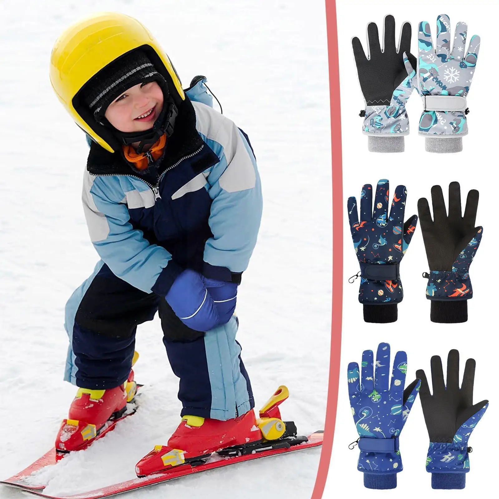 Sports And Entertainment Ski Supplies Winter Sports Ski Gloves Accessories W0B5