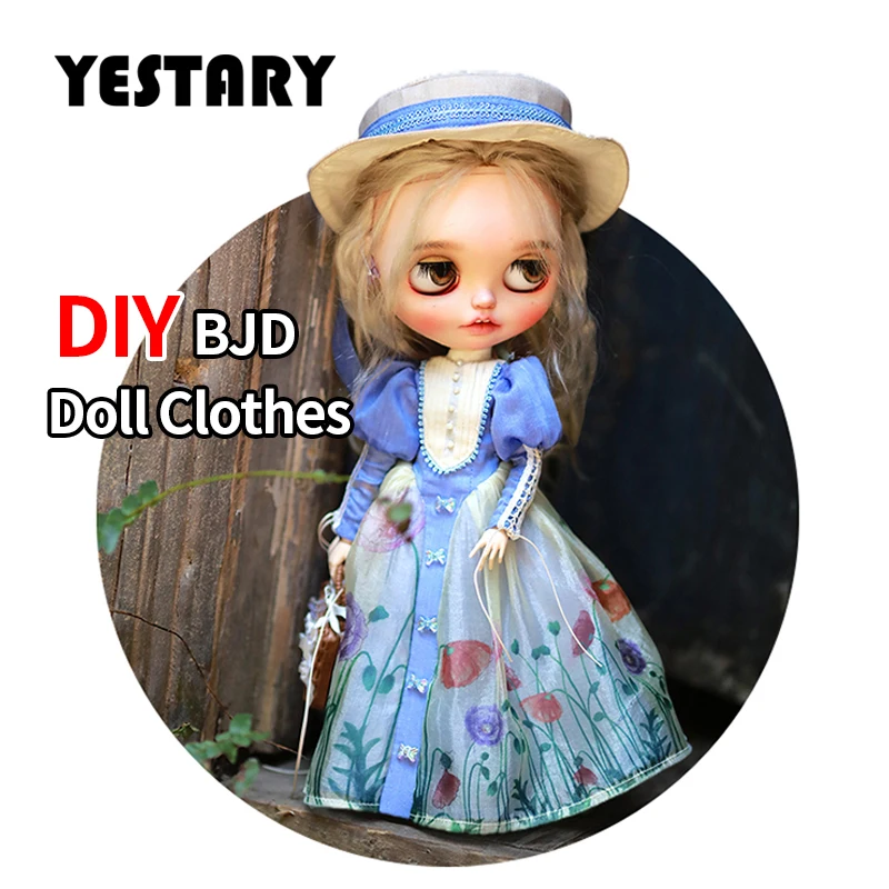 

YESTARY DIY BJD Кукла Одежда Blythe аксессуары для кукол 1/3 1/4 1/6 Obitsu27 винтажная кукла DIY Материал Упаковка девочка подарок на день рождения