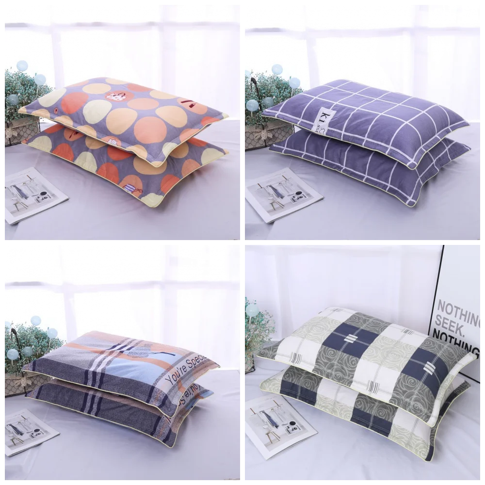 

Full Cotton Pillowcase Zipper Cotton Pillowcase Adult Large Size Pillow Case Single Cotton Thick Pillowcase body pillow cover