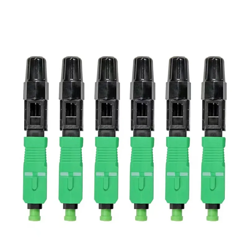 FTTH Quick Connector SC Single-Mode Fiber Optic SC- APC SC-UPC  Fiber Optic Fast Connecto Telecommunication Level