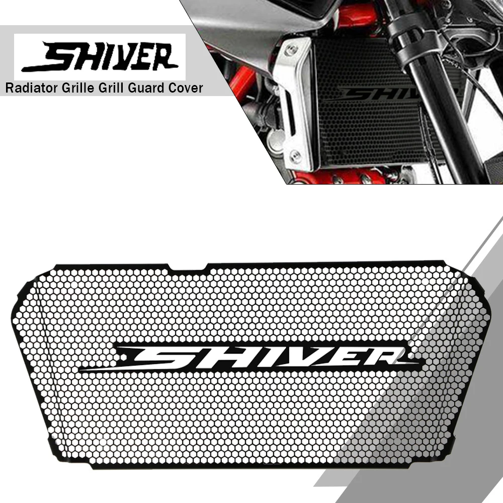 

Shiver 900 E4/ABS Motorcycle Accessories CNC Radiator Guards Grille Grill Cover Protection For Aprilia Shiver 900 Shiver SL 750