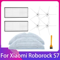 for xiaomi roborock s7 robotic vacuum side brush hepa filter mop rag cloth replacement for cleaner spare parts kit accessories
