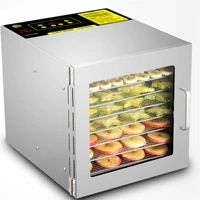 dehydrator household food fruit dehydrator dryer high capacity 6 layers dried frame fruit vegetable dryer food drying machine