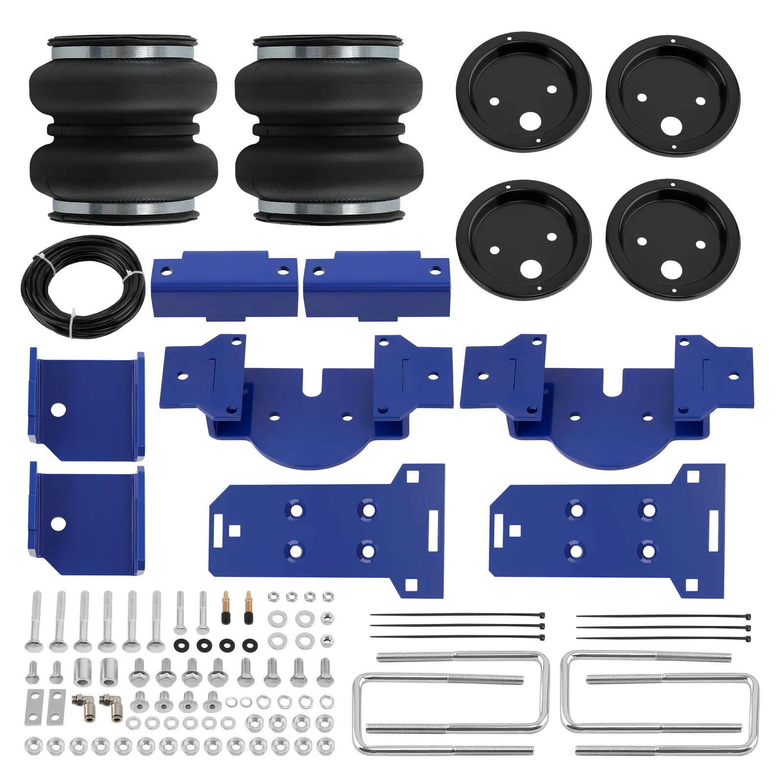 Rear Air helper Spring Suspension Kit fit for Silverado 1500 RWD 4WD 2019-2022 Rear Air Spring Bag Leveling Suspension