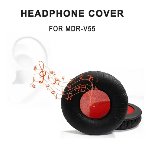 Сменные амбушюры в виде лягушки, детали для ремонта наушников Sony подушки для наушников V55, гарнитура, амбушюры