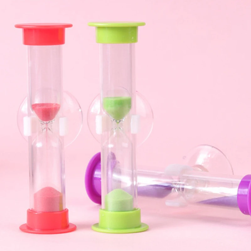 Таймер песочных часов на присоске 1/2/3 минуты |