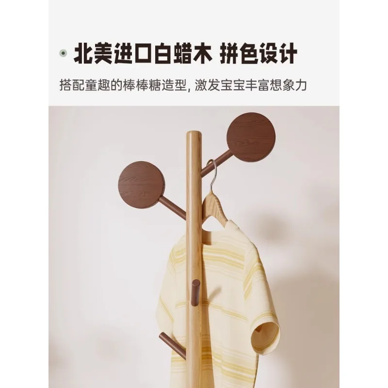 Детская деревянная корзина для белья многофункциональная простая креативная