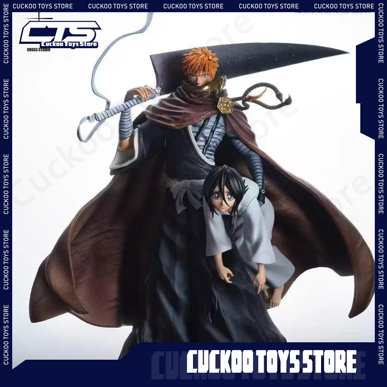 Фото Новая коллекционная фигурка Ichigo Kurosaki из аниме Bleach, версия Deluxe Edition, из ПВХ, модель для коллекционирования, игрушка, подарок №1