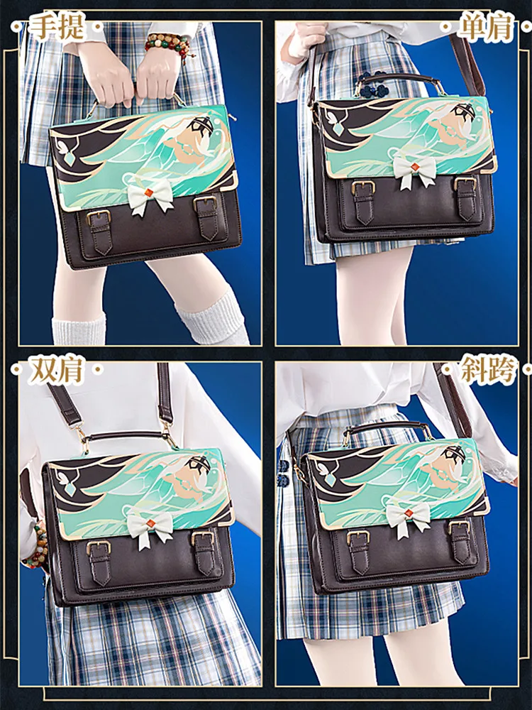 Фото Stock Firefly Preppy Commuter Bag Game Honkai Impact 3rd Cos Аниме Мужской или женский рюкзак Сумка на плечо для поездок на работу Сумка 2025 НОВИНКА №4