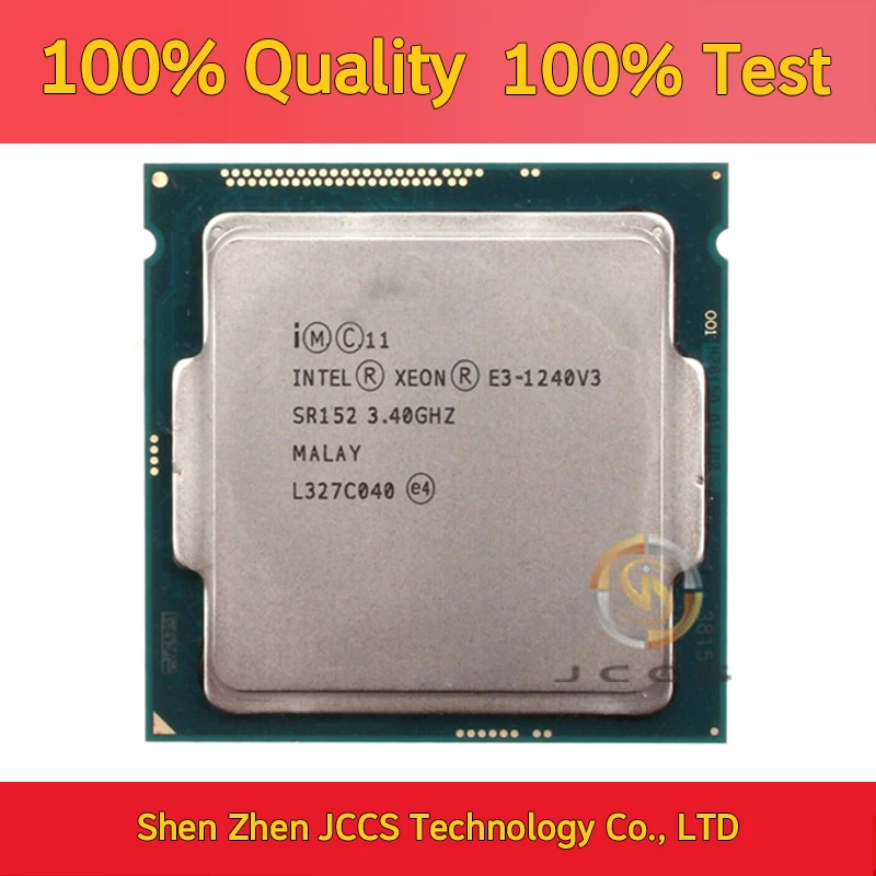 

Процессор Intel Xeon E3 1240 V3 8M кэш 3,4 ГГц SR152 LGA 1150