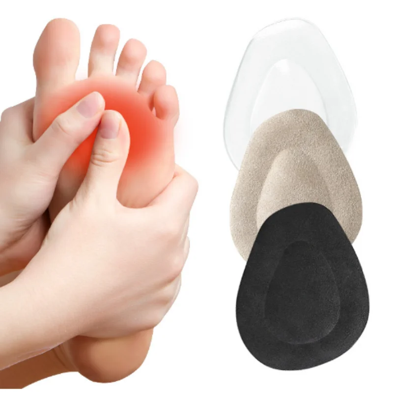 

1Pairs Anti-Wear Gel High Heel Shoes Front Forefoot Half Sole Pads Pain Relief Silicone Insoles Cushions Foot Care Tool Insert
