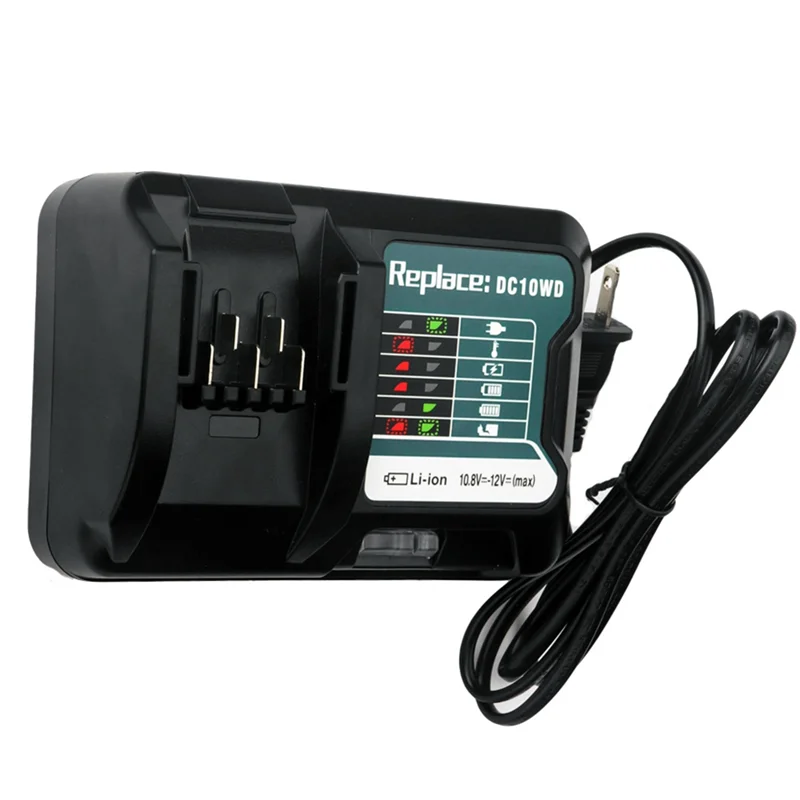Зарядное устройство DC10WD замена аккумулятора MAKITA 10 8 В 12 BL1016 BL1040B BL1015B BL1020B BL10DC10SA