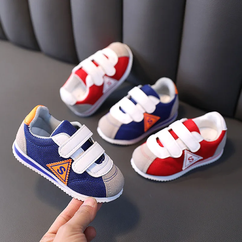 2022 Fashion Leisure Children Casual Shoes Cute Kids Sneakers Hook&Loop Running Toddlers Sports Girls Boys Tenis