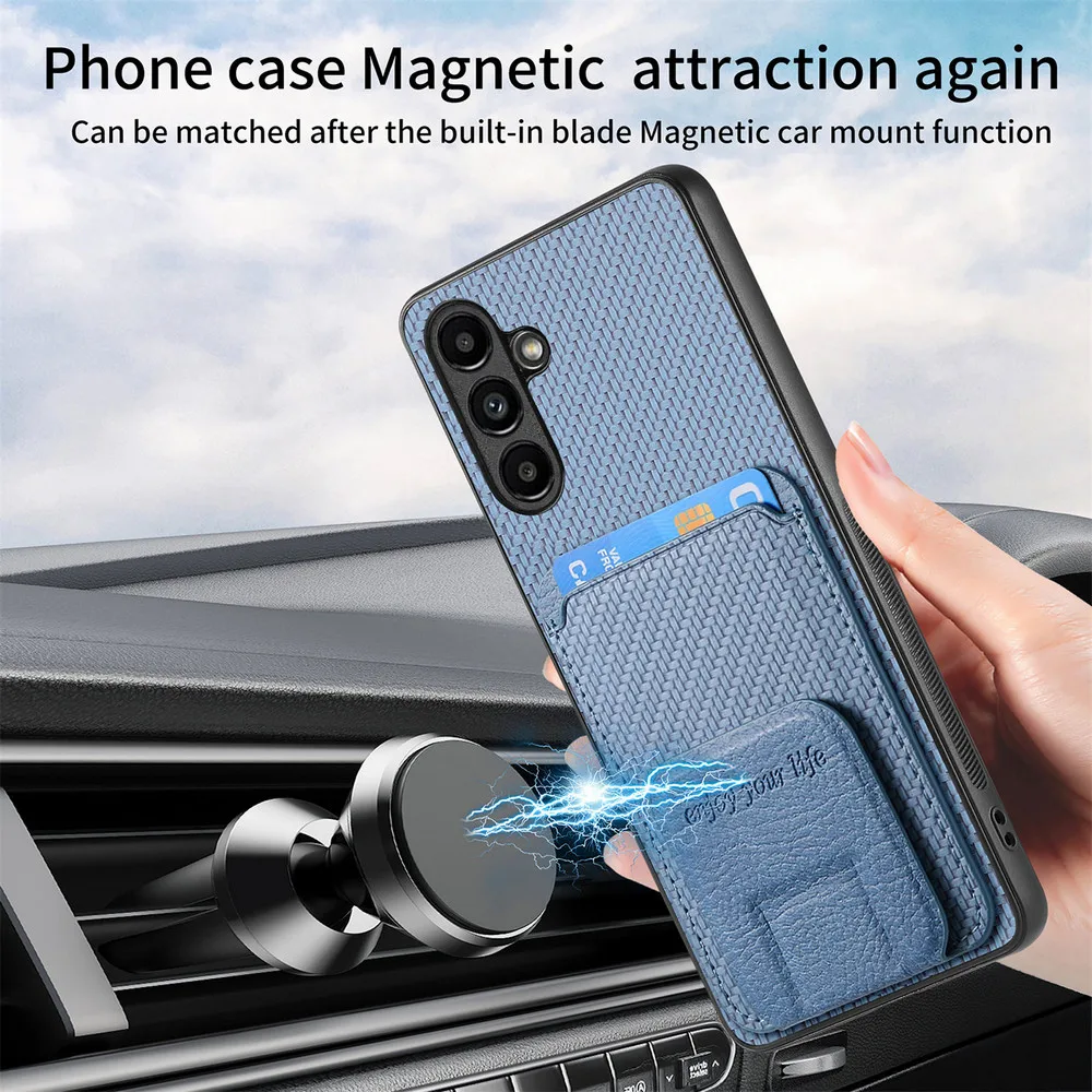 Для Samsung M14 M53 M33 M23 M13 5G кожаный чехол с отделением для карт Galaxy Case M12 M22 M32 M 13 23 задняя