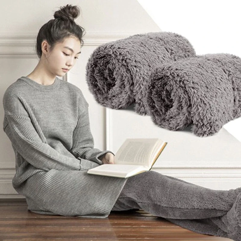 Популярные пушистые носки до бедра тедди уютные длинные лапы нечеткие леггинсы