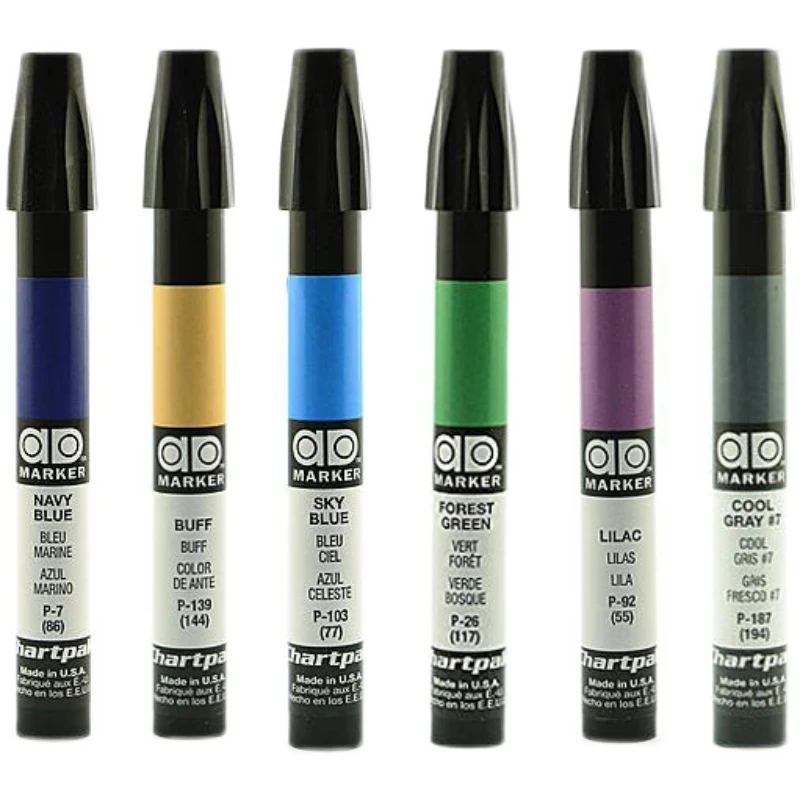 

America ChartpakAD Oil-based Marker Pen For Professional Landscape And Character Architecture Interior Design Art Supplies
